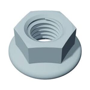 Schletter 943912-010 Flanschmutter m. Sperrverzahnung M10 V4A – Bild 1
