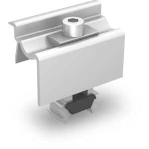 K2 2002514 Universalendklemme clamp OneEnd silver Set SU=20 – Bild 1