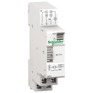 SCHNEIDER-SA 15363 Treppenlichtzeitschalter, elektronisch, 230VAC, 1TE – Bild 1