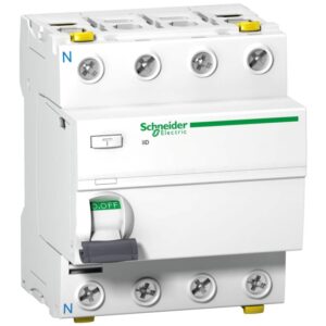 SCHNEIDER-SA A9Z12440 Acti 9 iID RCCB 4P 40A AC 100mA weiß RAL9003