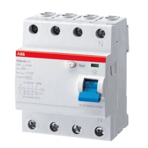 ABB FI-Schutzschalter F204 A-40/0,03 TG 4p 400V 40A 0,03A 4TE DIN-Schiene – Bild 1