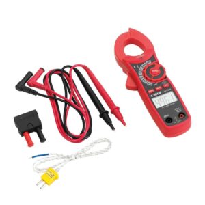 CIMCO 111410 Zangenmessgerät digi, 0,01-400A AC, Spannungsmessung, ACV/AC, V/DC, Widerstandsmessbereich – Bild 1
